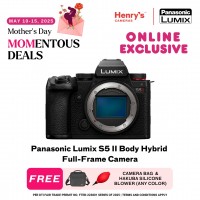 Panasonic Lumix S5 II Body Hybrid Full-Frame Camera