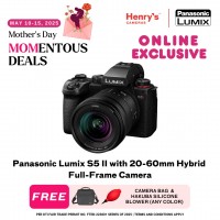 Panasonic Lumix S5 II with 20-60mm Hybrid Full-Frame Camera