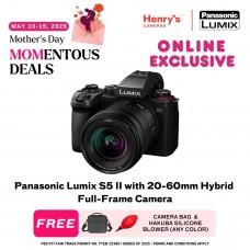 Panasonic Lumix S5 II with 20-60mm Hybrid Full-Frame Camera