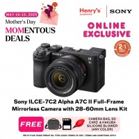 Sony ILCE-7C2 Alpha A7C II Full-Frame Mirrorless Camera with 28-60mm Lens Kit