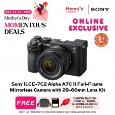 Sony ILCE-7C2 Alpha A7C II Full-Frame Mirrorless Camera with 28-60mm Lens Kit