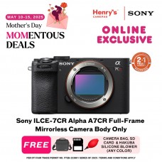 Sony ILCE-7CR Alpha A7CR Full-Frame Mirrorless Camera Body Only
