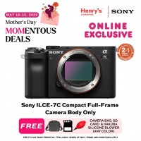 Sony ILCE-7C Compact Full-Frame Camera Body Only