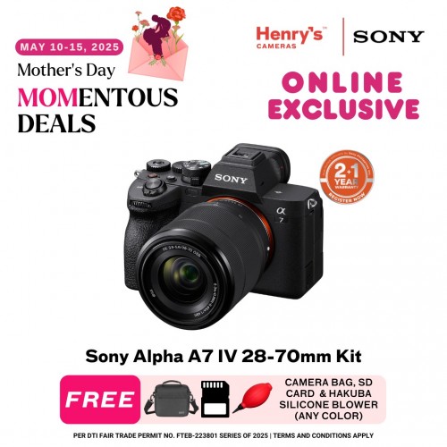 Sony Alpha A7 IV ILCE-7M4 28-70mm Kit