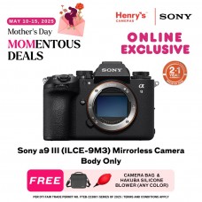 Sony a9 III (ILCE-9M3) Mirrorless Camera Body Only
