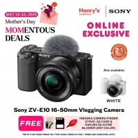Sony ZV-E10 16-50mm Vlogging Camera