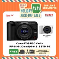 Canon EOS R50 V with RF-S 14-30mm f/4-6.3 IS STM PZ