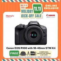 Canon EOS R100 with 18-45mm STM Kit