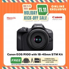 Canon EOS R100 with 18-45mm STM Kit