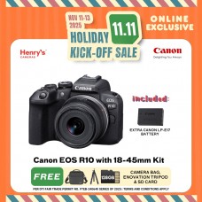 Canon EOS R10 with 18-45mm Kit