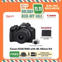 Canon EOS R50 with 18-45mm Kit