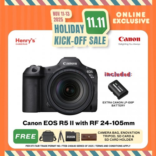 Canon EOS R5 II with RF 24-105mm