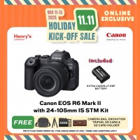 Canon EOS R6 Mark II with 24-105mm IS STM Kit