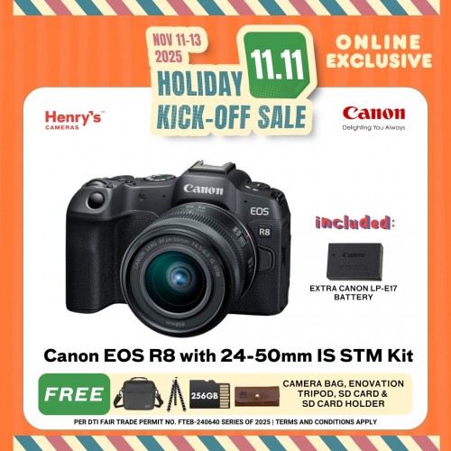 Canon EOS R8 with 24-50mm IS STM Kit