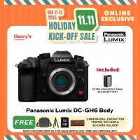 Panasonic Lumix DC-GH6 Body Mirrorless Camera