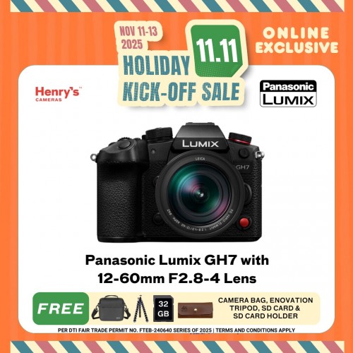 Panasonic Lumix GH7 with 12-60mm F2.8-4 Lens