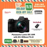 Panasonic Lumix DC-S1R with 24-105mm F4.0