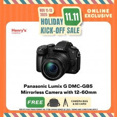 Panasonic Lumix G DMC-G85 Mirrorless Camera with 12-60mm