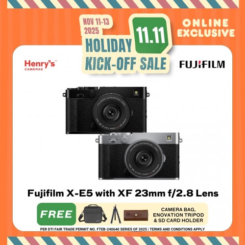 Fujifilm X-E5 with XF 23mm f/2.8 Lens