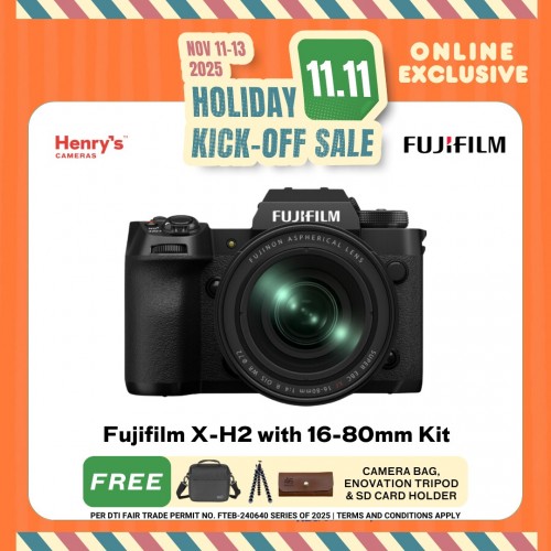 Fujifilm X-H2 with 16-80mm Kit