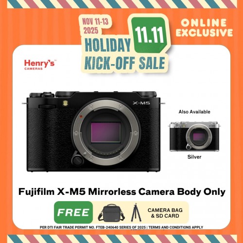 Fujifilm X-M5 Mirrorless Camera Body Only