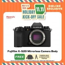 Fujifilm X-S20 Mirrorless Camera Body