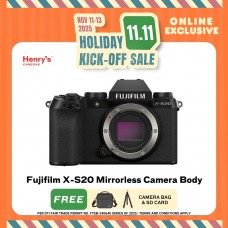 Fujifilm X-S20 Mirrorless Camera Body