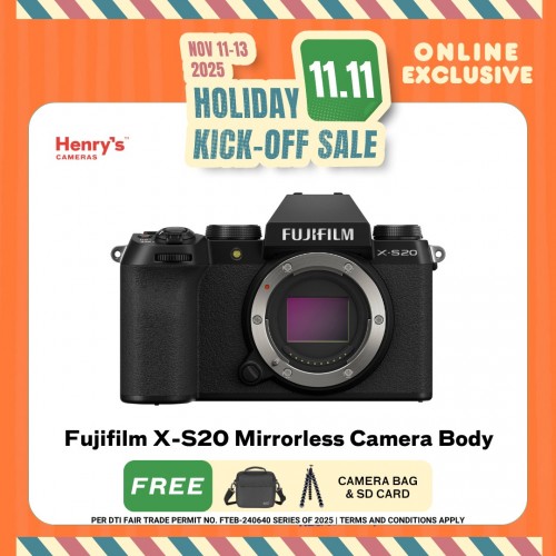 Fujifilm X-S20 Mirrorless Camera Body