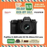Fujifilm X-S20 with XC 15-45mm Kit Lens Mirrorless Camera 