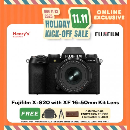Fujifilm X-S20 with XF 16-50mm Kit Lens Mirrorless Camera 