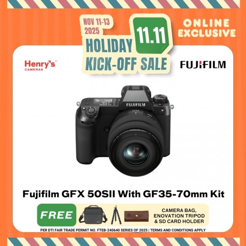 Fujifilm GFX 50SII With GF35-70mm Kit