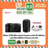 Nikon Z30 Mirrorless Camera with 16-50mm and 50-250mm Dual Lens Kit