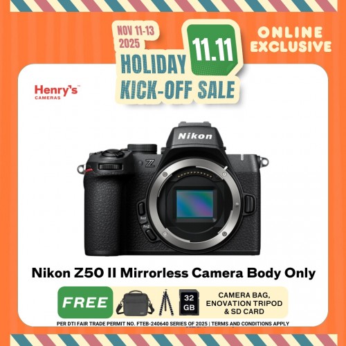 Nikon Z50 II Mirrorless Camera Body Only