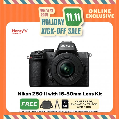 Nikon Z50 II with 16-50mm Lens Kit