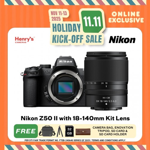 Nikon Z50 II with 18-140mm Kit Lens