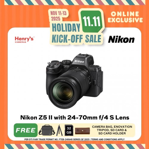 Nikon Z5 II with 24-70mm f/4 S Lens Mirrorless Camera