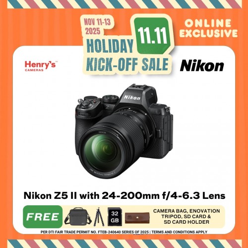 Nikon Z5 II with 24-200mm f/4-6.3 Lens Mirrorless Camera