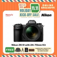 Nikon Z6 III with 24-70mm Kit