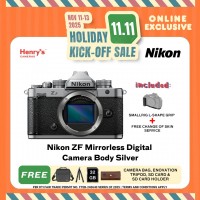 Nikon ZF Mirrorless Digital Camera Body Silver 