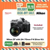 Nikon ZF with 24-70mm F4 Silver Kit