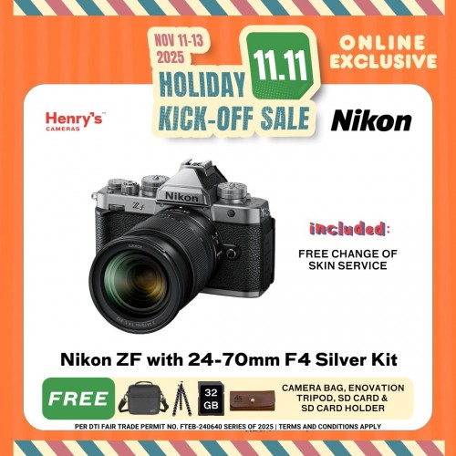Nikon ZF with 24-70mm F4 Silver Kit