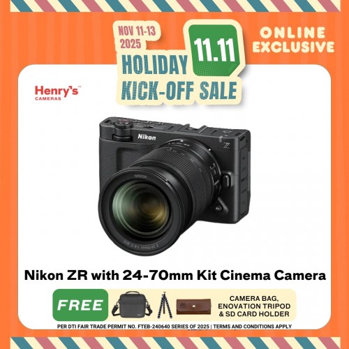 Nikon ZR with 24-70mm Kit Cinema Camera