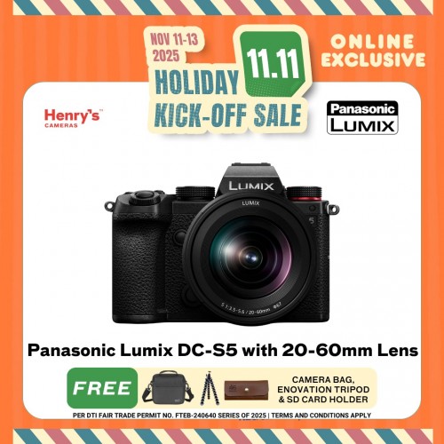 Panasonic Lumix DC-S5 Mirrorless Digital Camera with 20-60mm Lens