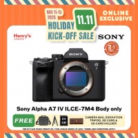 Sony Alpha A7 IV ILCE-7M4 Body only