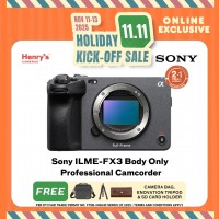 Sony ILME-FX3 Body Only Professional Camcorder