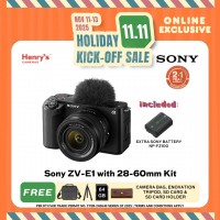 Sony ZV-E1 Mirrorless Camera with 28-60mm Kit