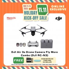 DJI Air 3s Drone Camera Fly More Combo (DJI RC-N3)