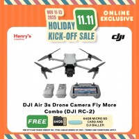 DJI Air 3s Drone Camera Fly More Combo (DJI RC-2)