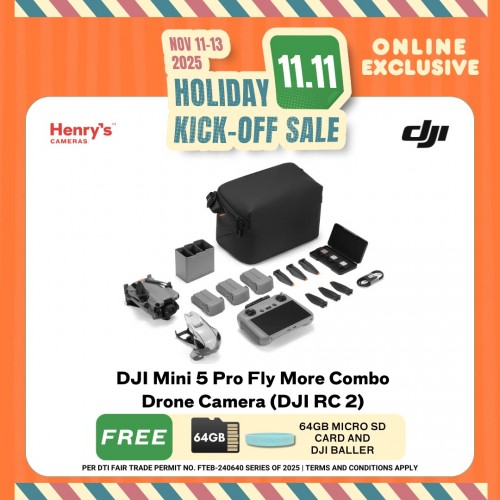 DJI Mini 5 Pro Fly More Combo Drone Camera (DJI RC 2) DJI Mini 5 Pro Fly More Combo Drone Camera (DJI RC 2)
