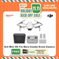 DJI Mini 4K Fly More Combo Drone Camera
